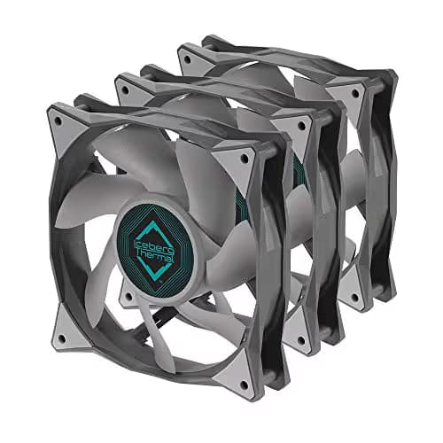 Iceberg Thermal IceGALE 120mm Gray PWM 76 CFM 3-Pack main image