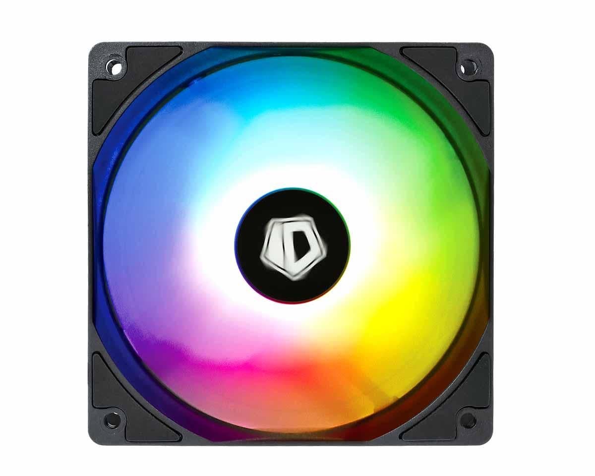ID-COOLING XF-12025-ARGB 120mm Black / White PWM ARGB Single-Pack main image