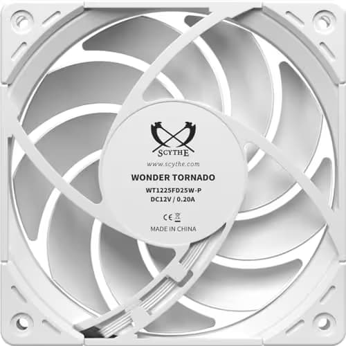 Scythe Wonder Tornado 120mm White PWM 1-Pack image
