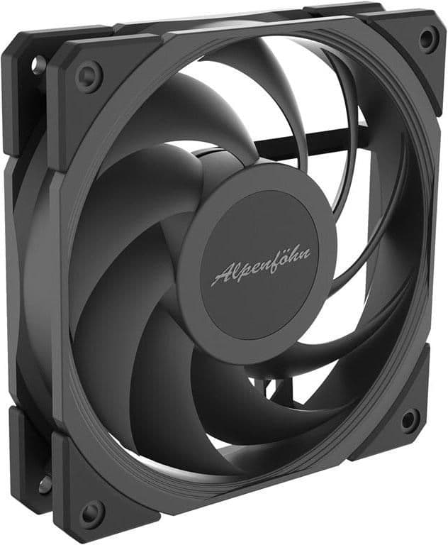 Alpenföhn JetStream 120mm Black PWM 55.326 CFM main image