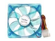 Apevia CF12S-UBL 120mm Blue 63.85 CFM 1-Pack main image
