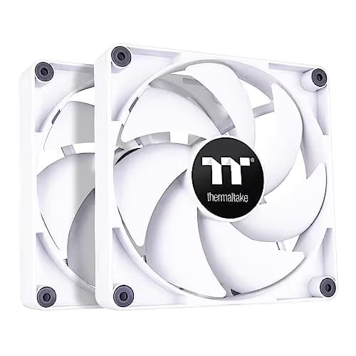 Thermaltake CT140 140mm White PWM 77.37 CFM 2-Pack main image