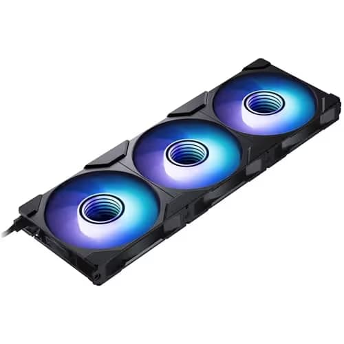 Phanteks M25G2-120 120mm Black PWM D-RGB Reverse 3-Pack main image