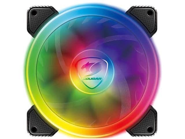 Cougar VORTEX SPB 120mm Black Addressable RGB PWM 43.54 CFM main image