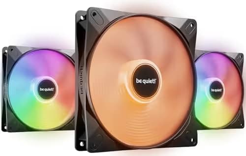 be quiet! Light Wings LX 140mm Black PWM ARGB 3-Pack main image