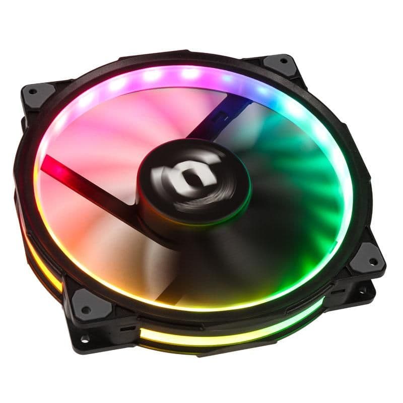 Thermaltake Riing Plus 200mm Black Addressable RGB PWM 117.96 CFM image