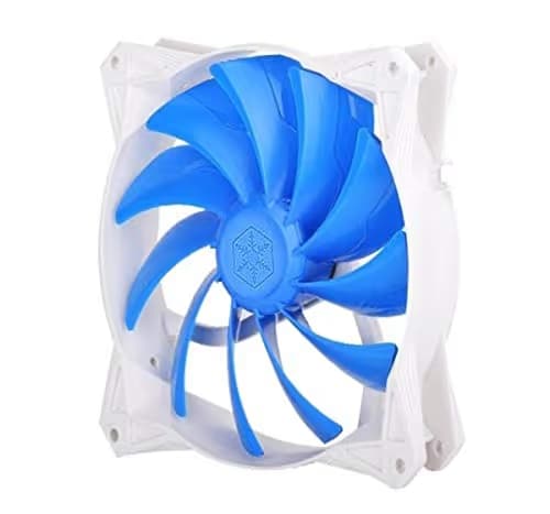 Silverstone FQ 140mm White / Blue PWM 62 CFM 1-Pack image