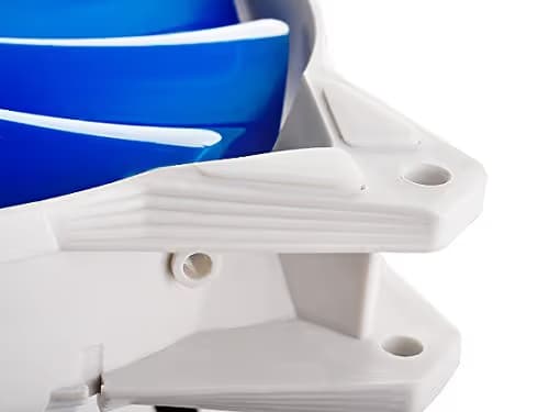 Silverstone FQ 140mm White / Blue PWM 62 CFM 1-Pack image