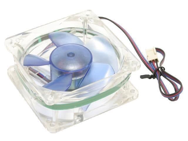 Evercool CL8035/LD3 80mm White Green LED image