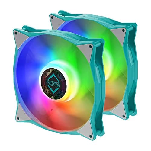 Iceberg Thermal IceGALE 140mm Teal / White ARGB PWM 2-Pack image