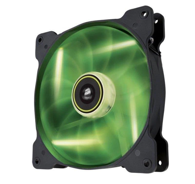 Corsair SP140 140mm Black / Green 49.49 CFM Green 1-Pack main image