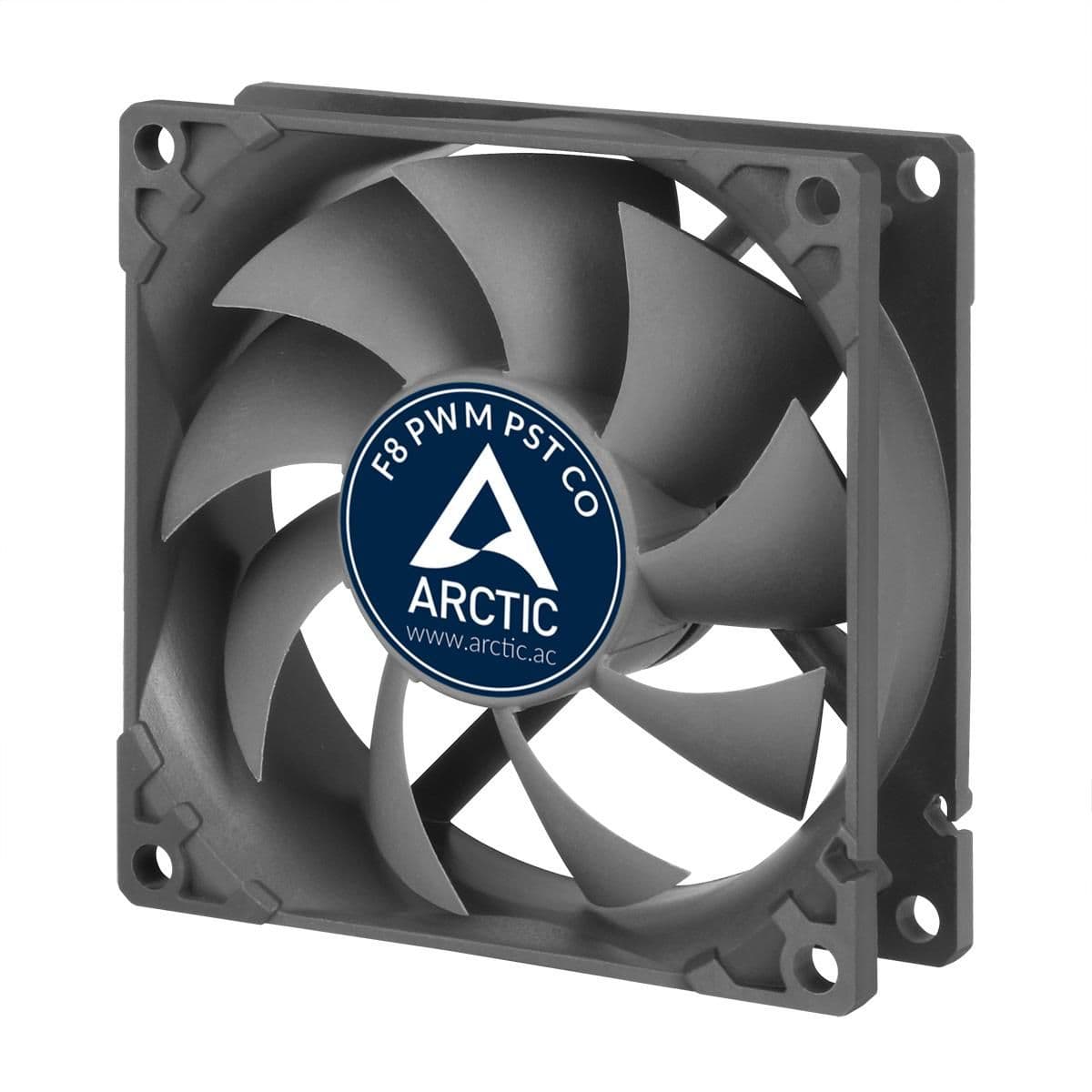 ARCTIC F8 CO 80mm Black PWM 31 CFM 1-Pack main image