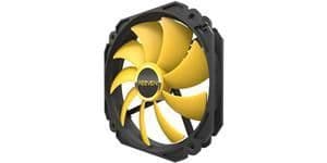 Reeven Coldwing 140mm Yellow / Black 65.2 CFM main image