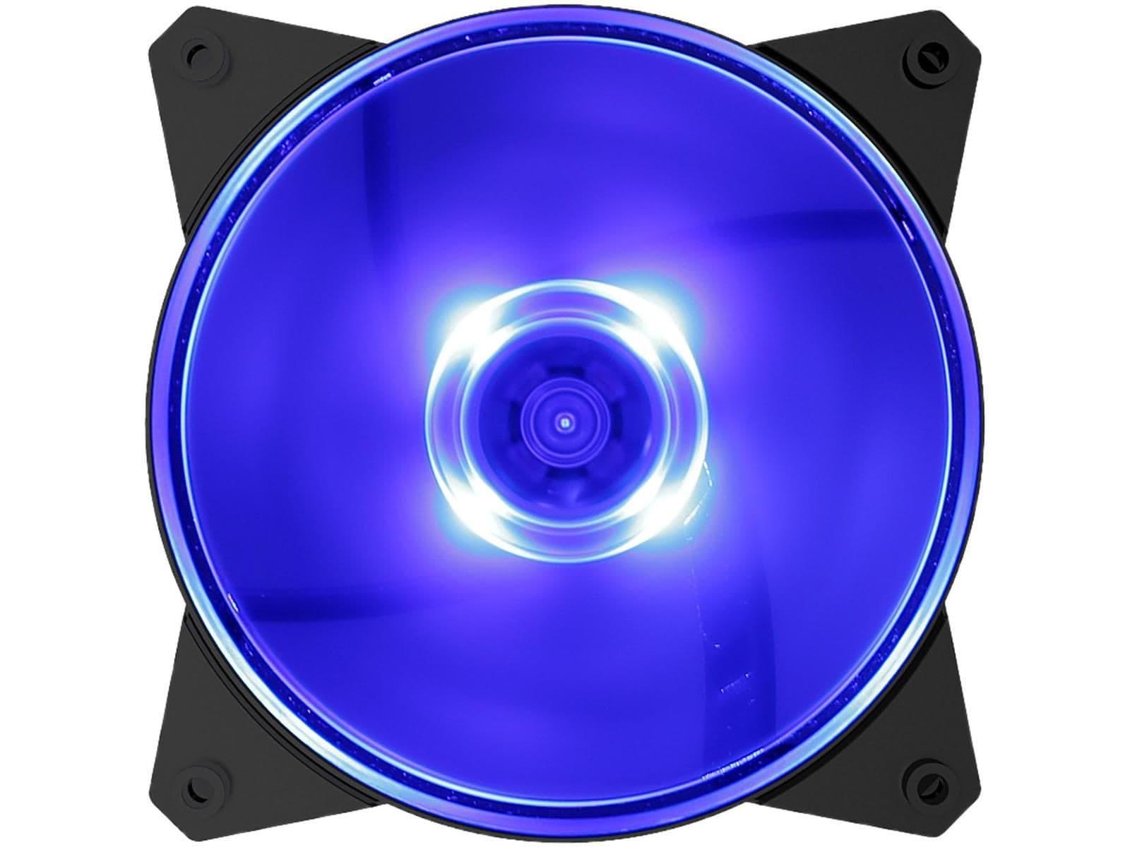 Cooler Master MasterFan Lite 120mm Black Blue LED 32 CFM image
