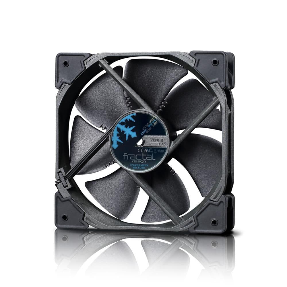 Fractal Design Venturi HP-12 120mm Black PWM 61.4 CFM image