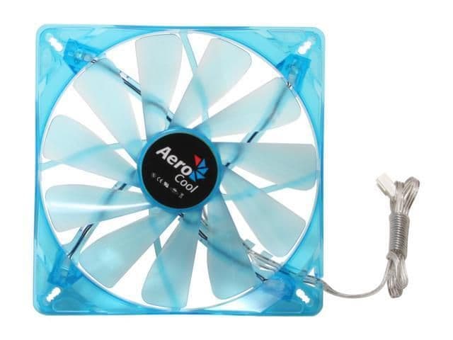 Aerocool Streamliner 140mm Blue 54.7 CFM 1-Pack image