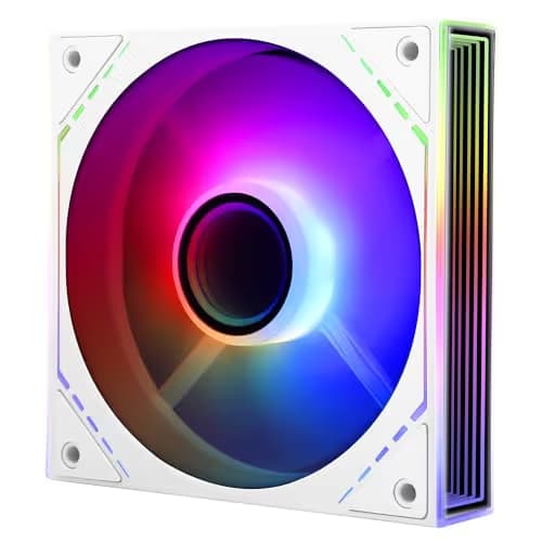 Thermalright TL-M12W-S 120mm White PWM Addressable RGB 47.6 CFM image