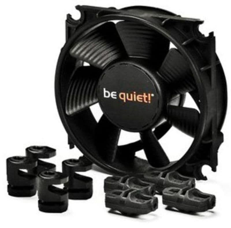be quiet! Silent Wings 2 80mm Black 26 CFM 1-Pack image