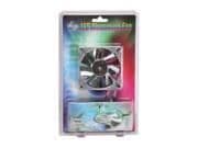 Evercool FAN-ALED8025B2 80mm Black Blue LED 32.4 CFM main image