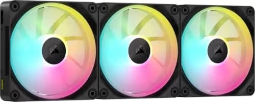 Corsair iCUE LINK LX120 120mm Black RGB PWM  Pack of 3 main image