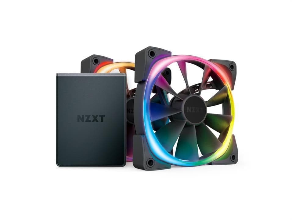 NZXT AER RGB 2 120mm Black RGB PWM 2-Pack image