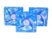 Apevia CF312SL-UBL 120mm Blue 63.85 CFM Blue LED 3-Pack main image