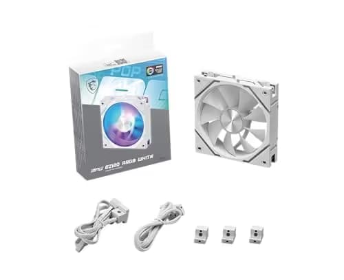 MSI MPG EZ120 120mm White PWM ARGB image