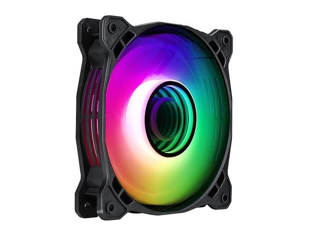 BGears b-ARGB Vortex 101 CFM 120mm White / Black Addressable RGB PWM image