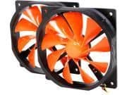 Xigmatek CFS 120mm Black / Orange 53.34 CFM 1-Pack main image