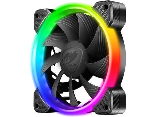 Cougar VORTEX FCB 120mm Black 36.72 CFM Addressable RGB image