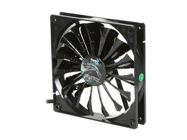 Aerocool Shark 140mm Black 96.5 CFM 1-Pack main image