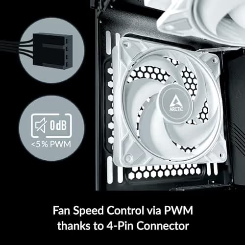 ARCTIC P12 Max 120mm White PWM image