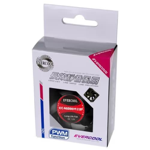 Evercool EC4020SH12BP 40mm Black image