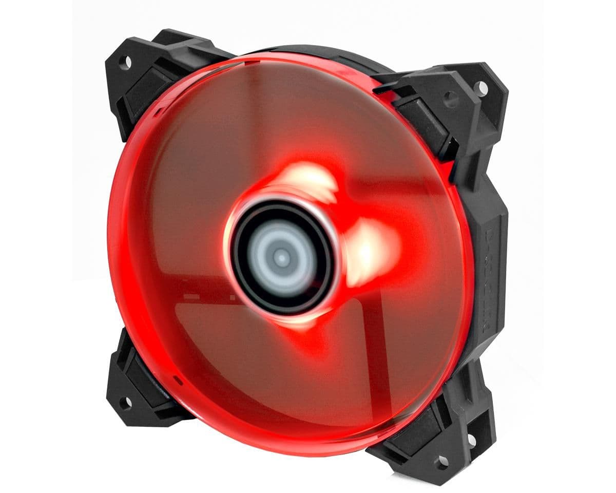 ID-COOLING SF-12025-R 120mm Red PWM 62 CFM Black 1-Pack main image
