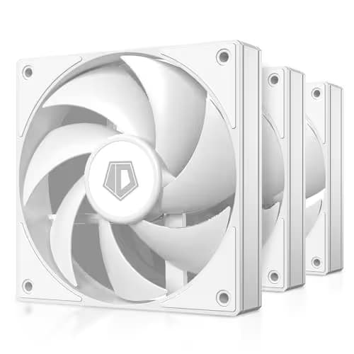 ID-COOLING AF-125-W Trio 120mm White PWM Pack of 3 image