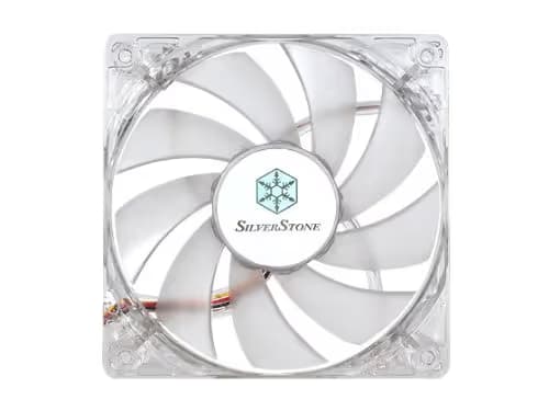 Silverstone FN 120mm Clear Red LED 58.47 CFM 1-Pack image