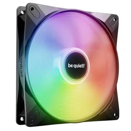 be quiet! Light Wings LX 140mm Black Addressable RGB PWM 75.5 CFM main image