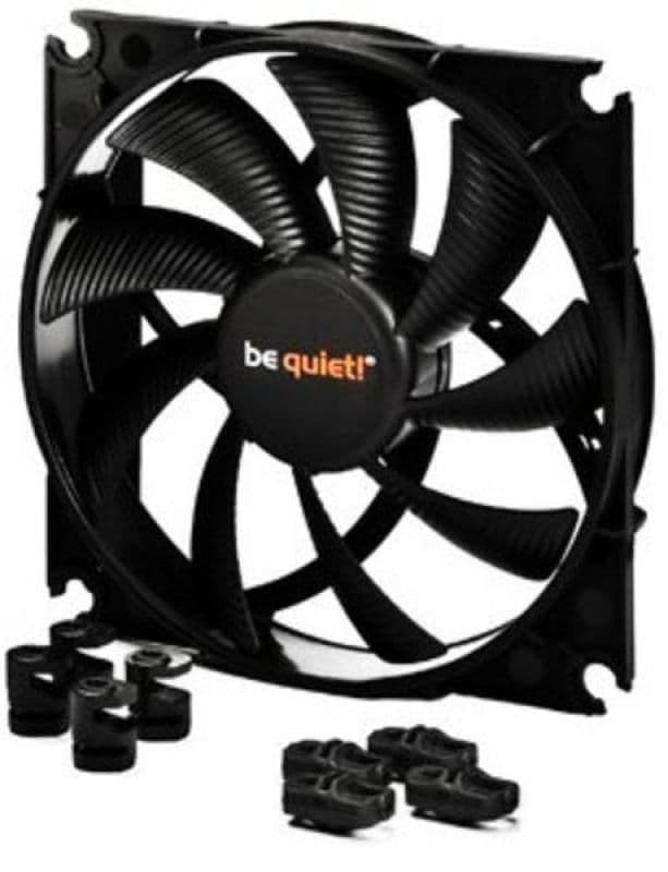 be quiet! Silent Wings 2 140mm Black 60.4 CFM 1-Pack image