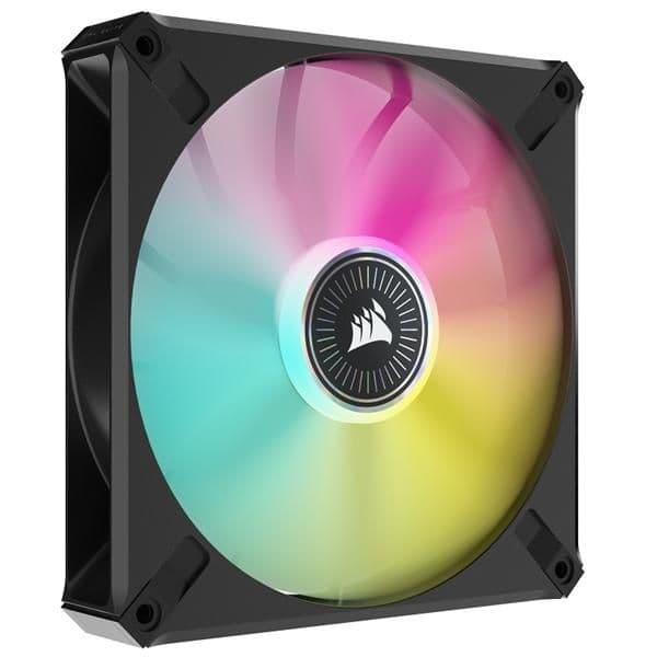 Corsair iCUE ML RGB ELITE Premium 140mm Black Addressable RGB PWM 82.9 CFM image