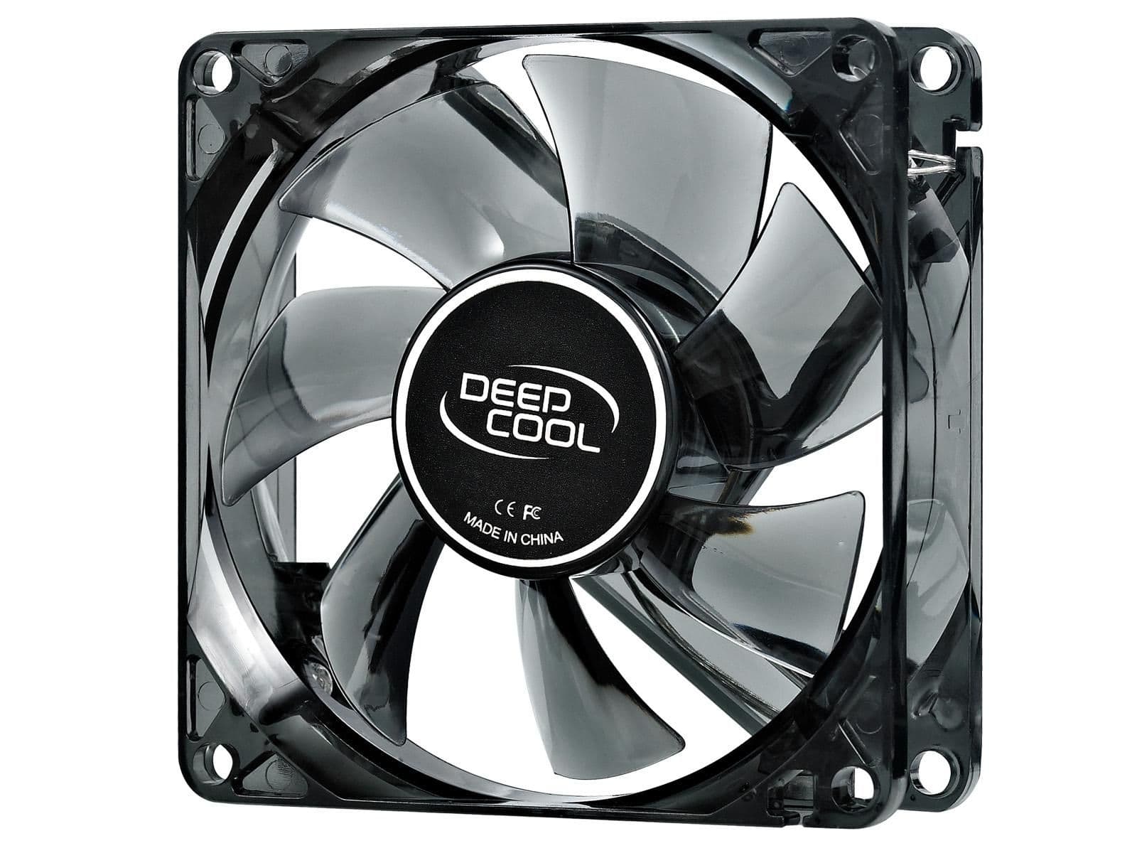 Deepcool Wind Blade 80mm Translucent Black Blue 21.8 CFM main image
