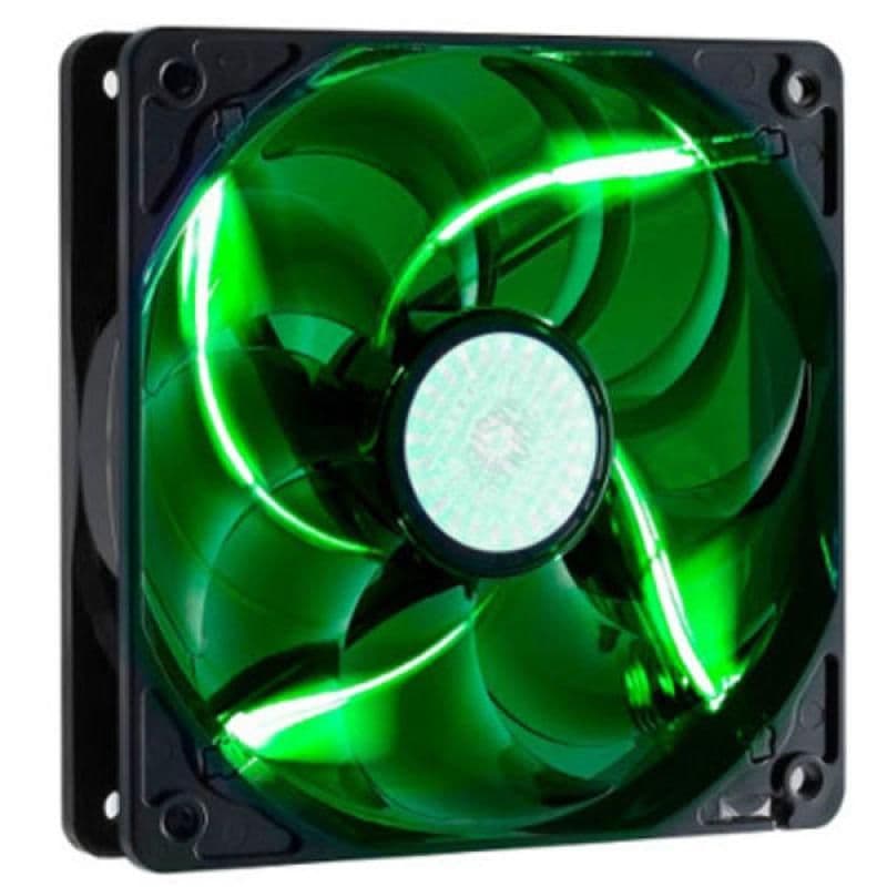 Cooler Master SickleFlow 120mm Translucent Gray 69.69 CFM Green 1-Pack image