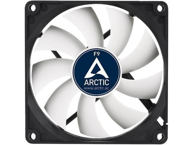 ARCTIC F9 92mm White / Black 43 CFM 1-Pack main image