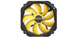 Reeven Coldwing 140mm Yellow / Black 43.5 CFM image