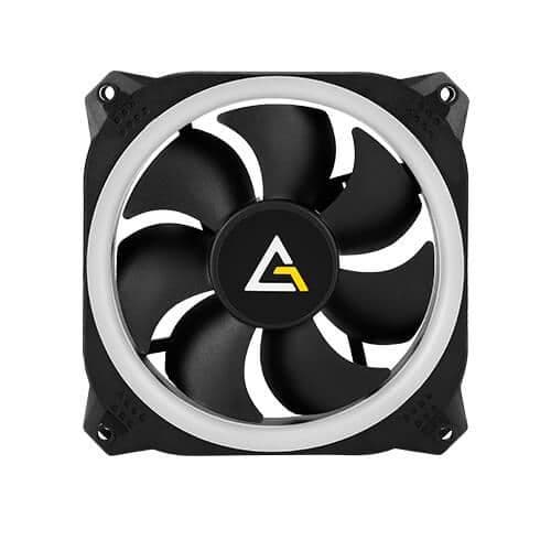 Antec Prizm 2+C 140mm Black Addressable RGB PWM 65.03 CFM 2-Pack image
