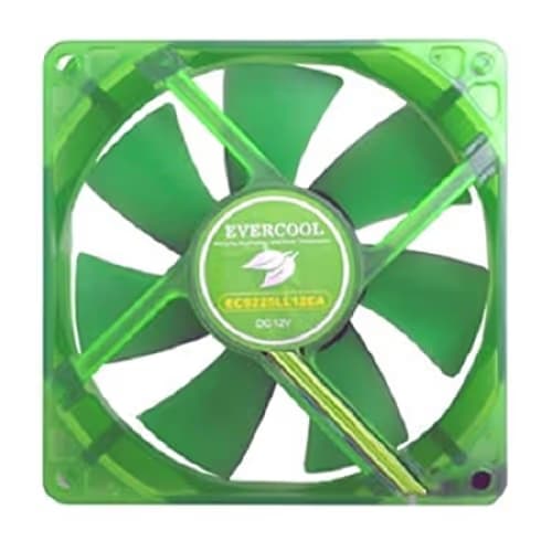 Evercool Evergreen 30.51 CFM 120mm Green 1-Pack image
