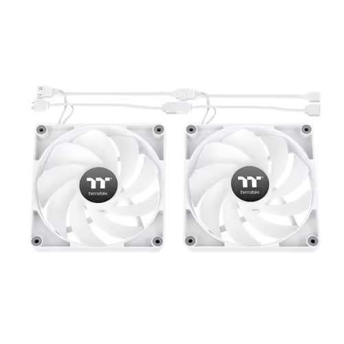 Thermaltake CT140 Reverse ARGB Snow White (2-FAN Pack) image