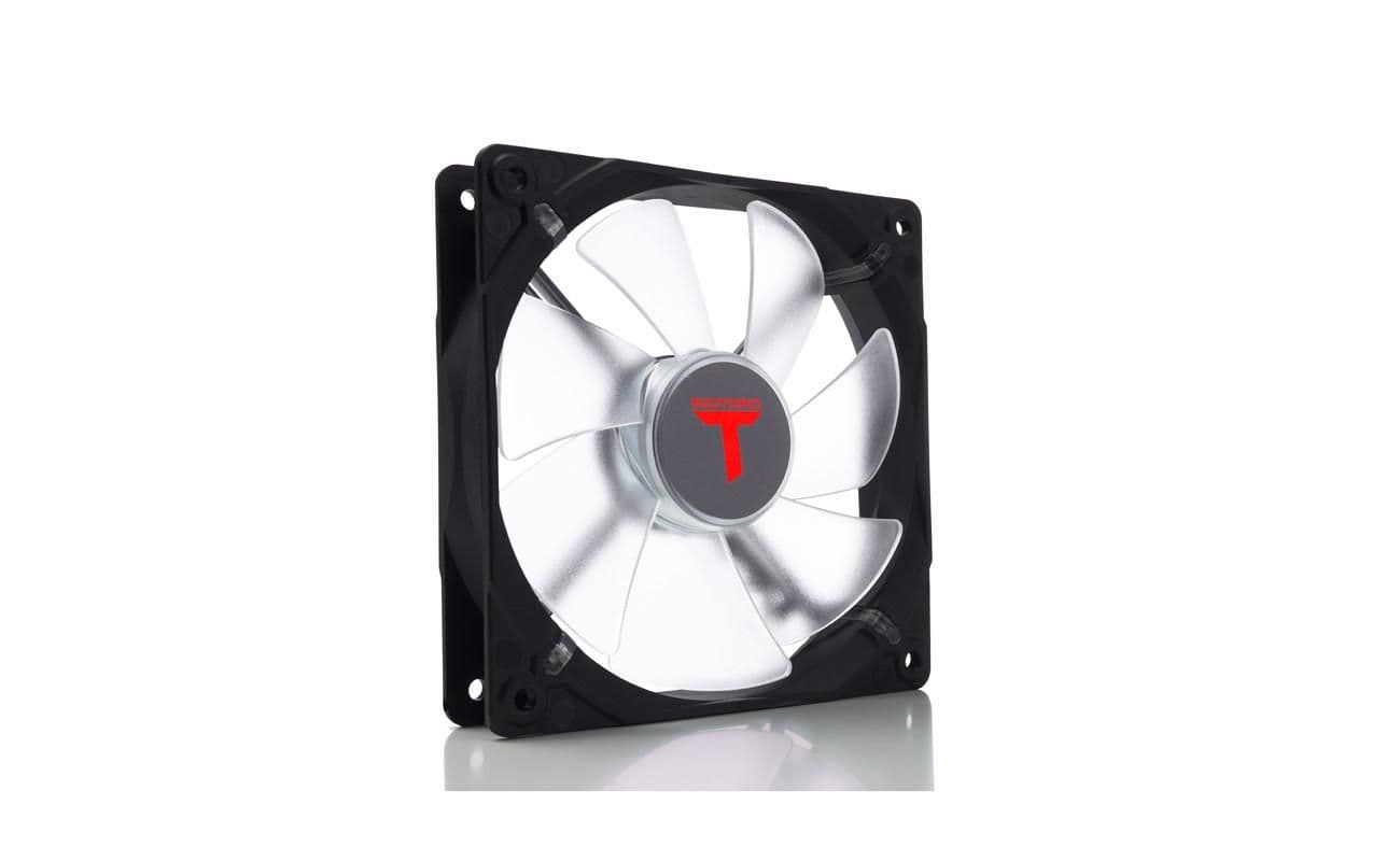 RIOTORO Cross-X Classic 120mm Black Red LED 47 CFM 1-Pack main image