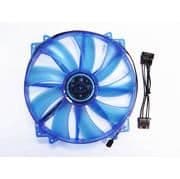 Apevia CF20SL-UBL 200mm Blue UV LED 125 CFM image