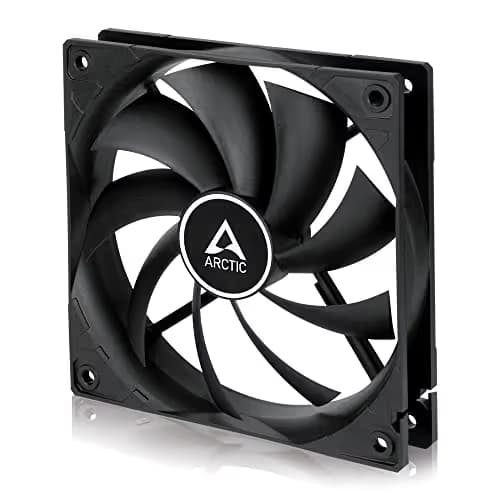 ARCTIC F12 120mm 53 CFM Black 1-Pack main image