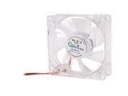 Apevia CF8S 80mm Clear 16.85 CFM 1-Pack main image